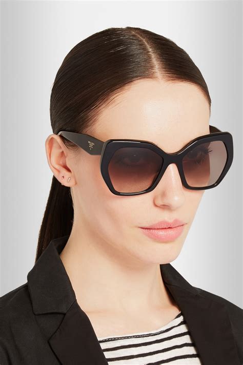 pitch black prada sunglasses|Women's Designer Sunglasses & Eyewear .